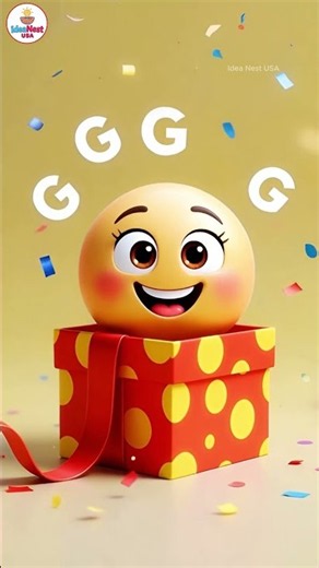 Alphabet G 🔤 | Fun ABC Phonics Song for Kids | Letter G Sounds & Words #shorts