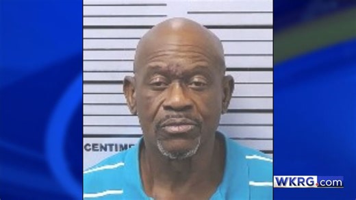 Mobile man accused of cutting female with knife