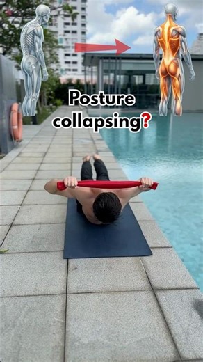 Can’t keep your posture straight? Do this daily🔥