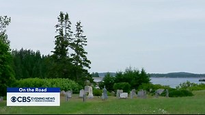 Isle au Haut is one of the few remaining remote island communities in Maine. When leadership posted about a search for new residents, a young family packed their bags to embark on a journey off the beaten path. | CBS Evening News