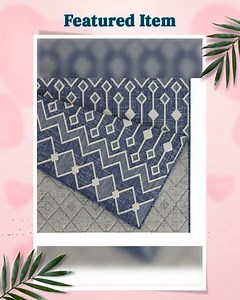 Sunshine GC_HAR2019 Blue 7 ft. 10 in. x 10 ft. 3 in. Indoor/Outdoor Area Rug