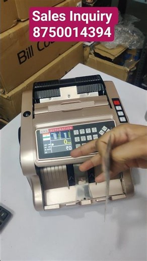 AKS Mix Magic Mix Note Counting Machine with Fake Note Detector #ytshorts