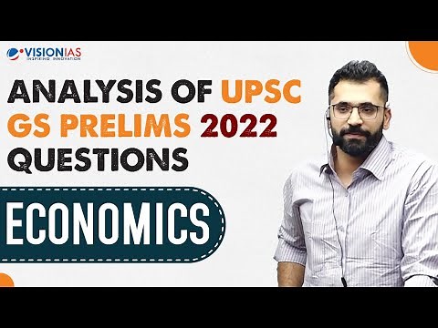 Analysis of UPSC Civil Services GS Prelims 2022 Questions | Economics