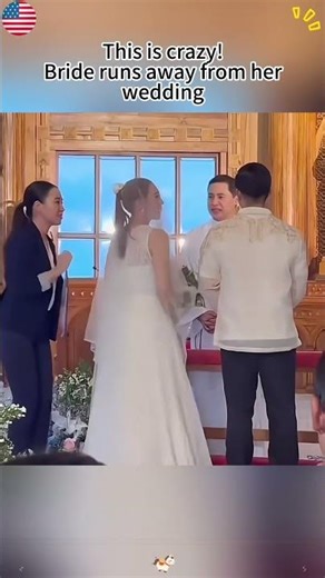 Wedding day fail. Runaway bride #bride#wedding#weddingtok#weddingdress#bridetobe#ninadrama#engaged