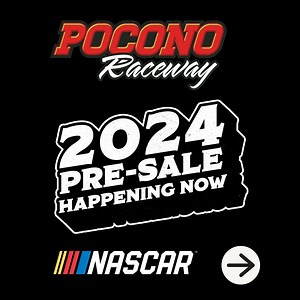 Join us for NASCAR in the Pocono Mountains. Last year sold out. Don't miss the action, buy 2024 tickets today! | Pocono Raceway