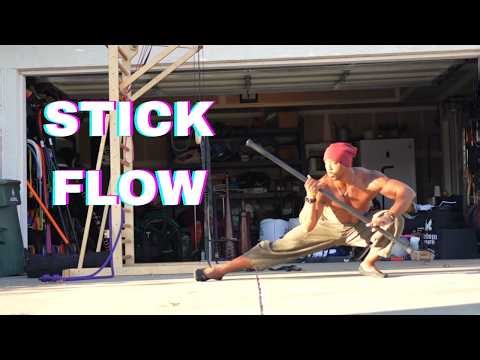 staff flow, calisthenics, & low ground movement regression