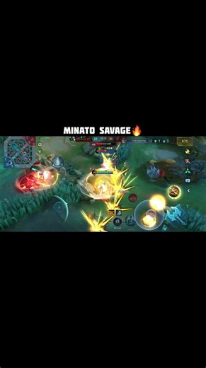 Minato Fast Hands Savage ⚡Enemies are getting Instant Deleted💀 #mlbb #shorts #gusion #gusionsavage