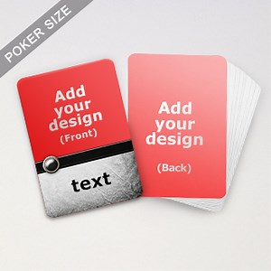 Personalized TCG Cards in Black