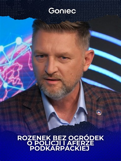 Rozenek o aferze podkarpackiej: „Zgnilizna w policji sięgnęła wyżej”
