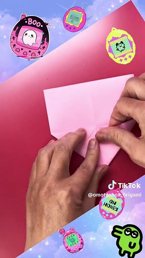 たまごっちの折り紙作り方 - 簡単な手作りアイデア