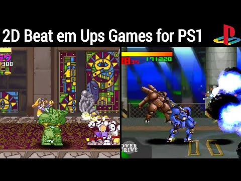 Top 10 Best 2D Beat em Ups Games for PS1