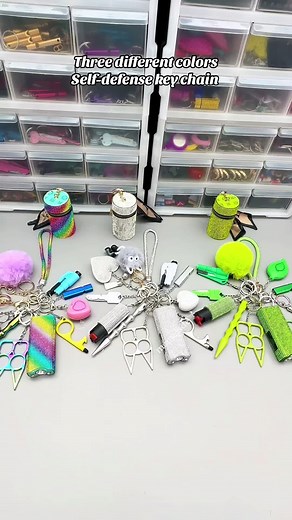 Discover Colorful Self-Defense Key Chains for Safety