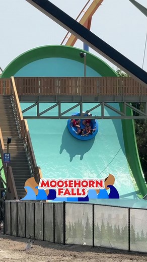 Moose Horn Falls: Canada's Wonderland's Newest Waterslide