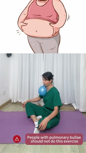 Blow a Balloon Every Day to Activate Your Deep Core and Flatten Your Lower Belly