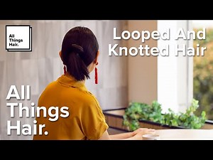 Cara Membuat Looped and Knotted Ponytail | Tutorial