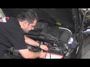 Test for false air intake in the car intake.