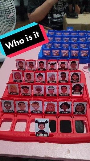 Who is it board game #boardgames #boardgame #tiktokmademebuyit #games #whoisit #whoisitboardgame