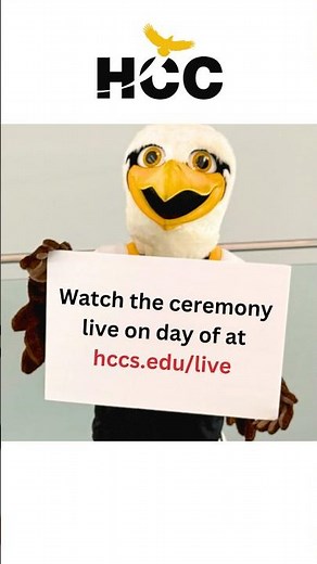HCC Spring 2025 Commencement set for Friday, May 16 #houstoncommunitycollege #collegegraduation