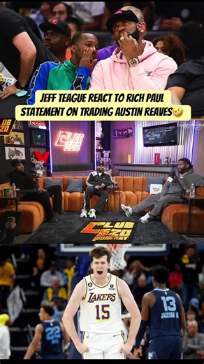 Jeff teague reacts to Rich Paul ( LeBron James agent )comment saying the Lakers Should trade Austin Rivers. #fyp #explorepage✨ #jeffteague #lakers #lebronjames