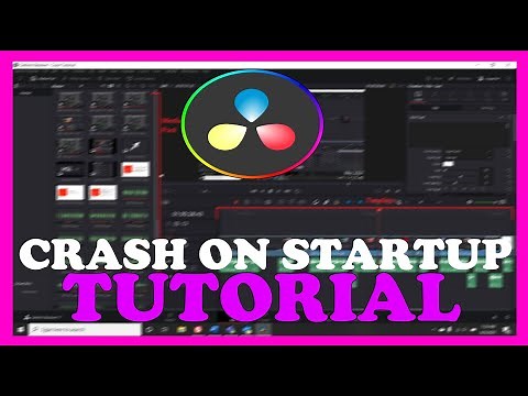 Davinci Resolve – How to Fix Crash on Startup – Complete Tutorial