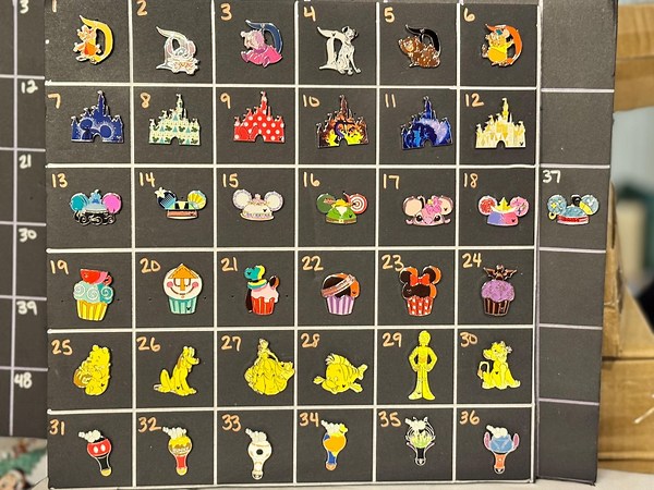 AUTHENTIC Disney 2025 - Disneyland Hidden Mickey Pin Chaser and Completer WAVE B - Etsy