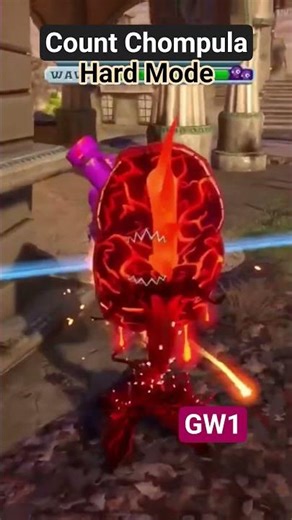 How to beat Count Chompula on Hard Mode #pvz #tutorial