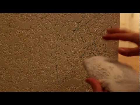 easy to remove crayon or marker from wall