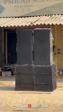 New RCF Model Setup Selling #psound #dj #djsarzensetupsong #djsound