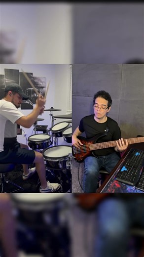 BAUTÍZAME! - Miel San Marcos (Bass & Drums) #cover #bass #drums