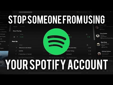 How To Stop Someone Using Your Spotify Account