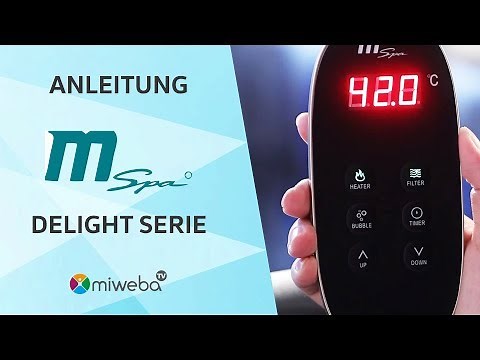 Miweba Whirlpool aufblasbar MSpa Delight Serie