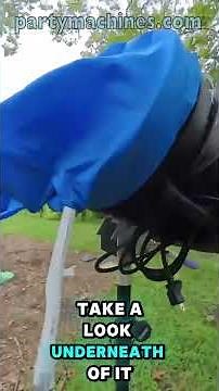 DIY Foam Machines - Make your own foam machine cannon with your 18 inch sky dancer fan
