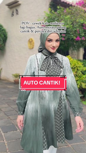 Triani Tunic gives you confident & elegant all day! #ootdfashion #ootdhijabstyle #outfitcheck #outfitoftheday #racuntiktok #nobby #trianitunik
