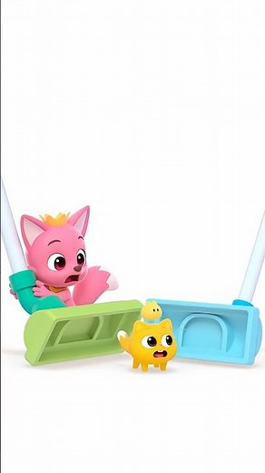 Whoa! Pinkfong Saves Ninimo from the Vacuum! 😳✨ #Hogi #shorts