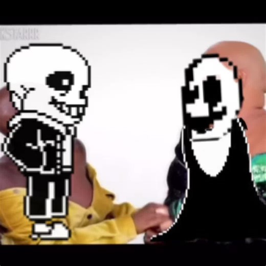 #fyp #edit #sans sans and gaster edit
