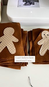 Definitely cried a bit making this reel. 🙈 It’s partly nostalgia, thinking about all the years I’ve sat and happily made them for you and your families. But it’s also the relief that I’ve actually finished this batch and they will now be off on their way. No one really talks about it on here, but the pressure you feel when you take on handmade orders is immense! Especially at busy times like Christmas. As a maker I just want to get them right for you and send them out in a timely manner. Handma