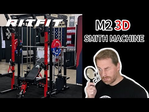 RITFIT M2 | RITFIT M2 All-in-One Trainer – 3D Smith Machine Demo & Features‪@DesignBuildLift‬