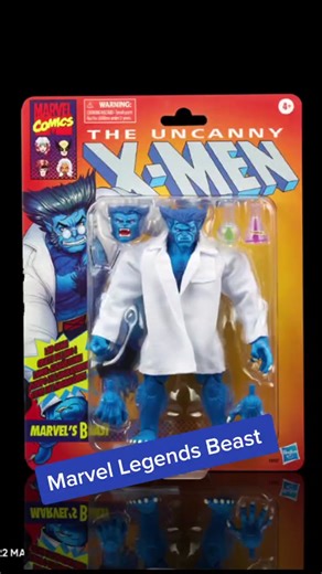Marvel Legends Beast #marvel #marvellegends #actionfigures #figtok #xmen