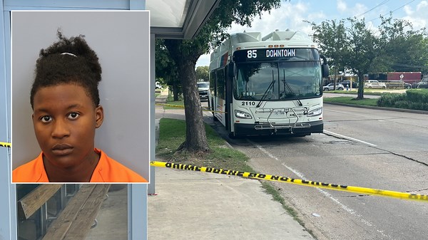 Woman charged with murder, accused of killing man who had just been kicked off Houston METRO bus