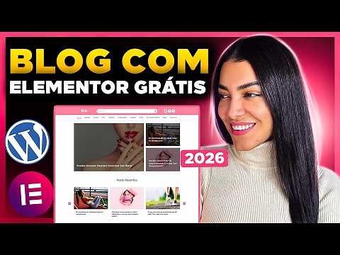 Como Criar Um BLOG no WordPress, Elementor Free e Royal Addons Grátis [Passo a passo do Zero]
