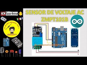 Sensor ZMPT101B || Sensor de voltaje || Arduino desde cero #30