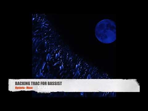 Hysteria - Muse - Bass Backing Track (NO BASS)