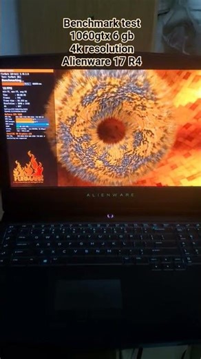 Alienware 17R4 benchmark test 1060gtx #Alienware #1060gtxnvidia