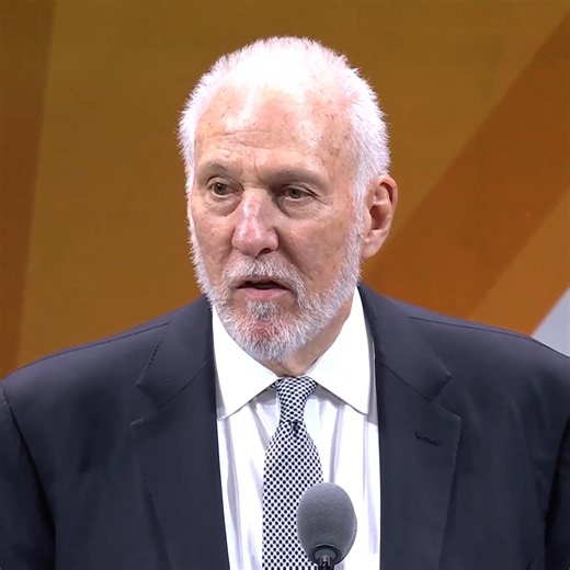602K views · 20K reactions | Gregg Popovich's #23HoopClass induction speech! 李 | NBA | Facebook