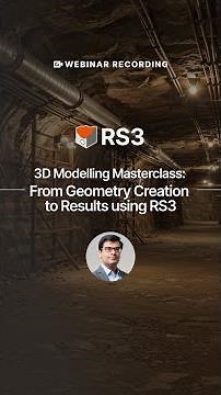 3D Modelling Masterclass: From Geometry Creation to Results using RS3