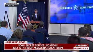 “The Secret Service did not give clear guidance or direction to our local law enforcement partners. There were communication deficiencies." U.S. Secret Service Acting Director Ronald Rowe Jr. in an update on the investigation into the July 13th Trump assassination attempt. | MS NOW