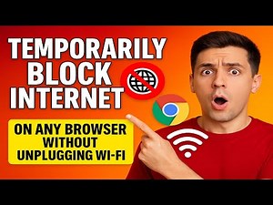 Temporary Block Internet on Any Browser Without Unplugging Wi-Fi | Ethica
