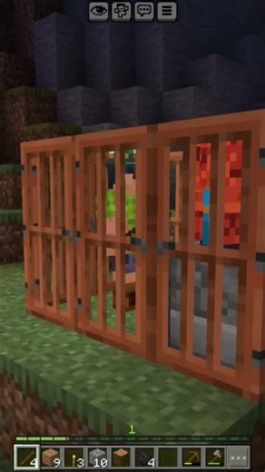 Minecraft Herschel backpack addon for camping #minecraft #shorts