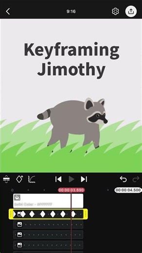 Animating Jimothy with #KineMaster