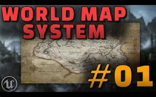 【虚幻4】从零开始构建世界地图系统-01 创建关卡